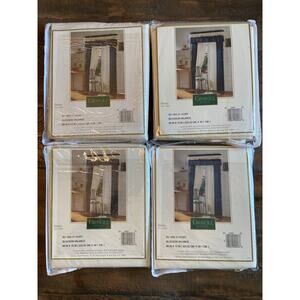 New Croscill Blouson Valance Sierra Style 1800 in Ivory 88"x15" Set of 4